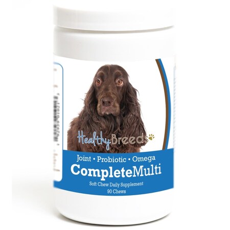 Healthy Breeds Field Spaniel all in one Multivitamin Soft Chew, 90PK 192959010213